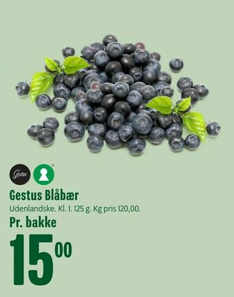 Min Købmand Gestus Blåbær tilbud