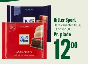 Min Købmand Ritter Sport tilbud