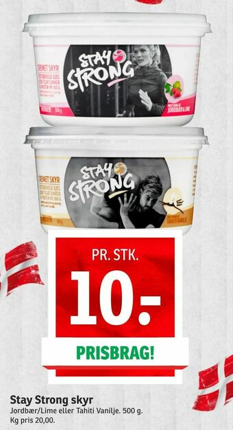 SPAR Stay Strong skyr tilbud