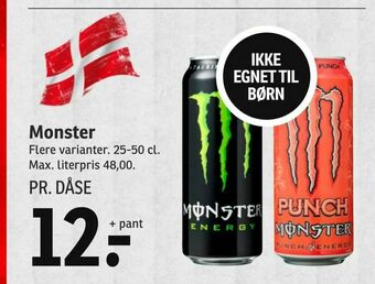 SPAR Monster tilbud