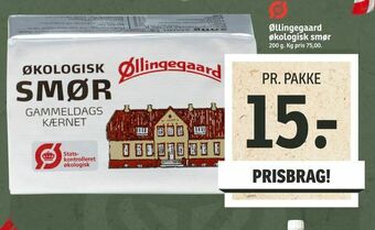 SPAR Øllingegaard økologisk smør tilbud