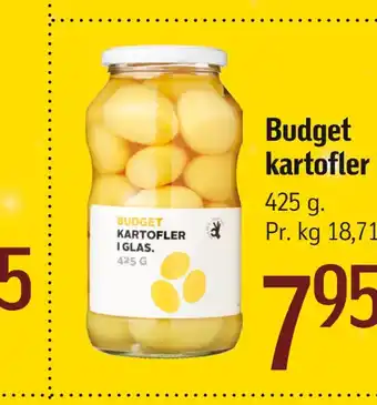 Føtex Budget kartofler i glas tilbud