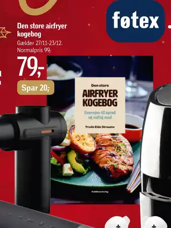 Føtex Den store airfryer kogebog tilbud