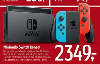 Føtex Nintendo switch konsol tilbud