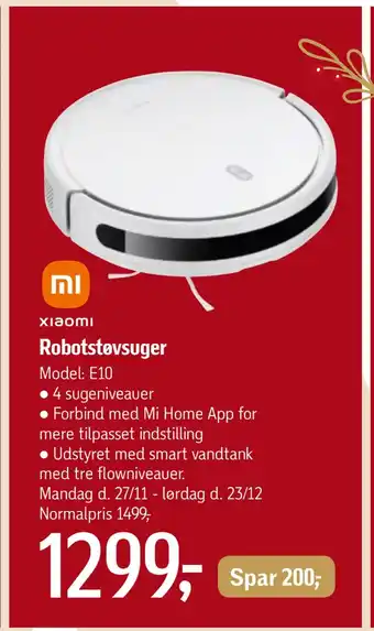 Føtex Robotstøvsuger tilbud
