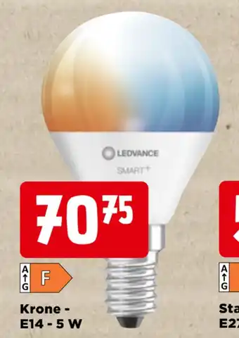 jem & fix Led-pære smart+ wifi tilbud