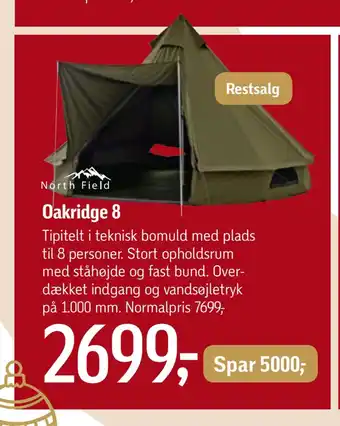 Føtex Oakridge 8 tilbud