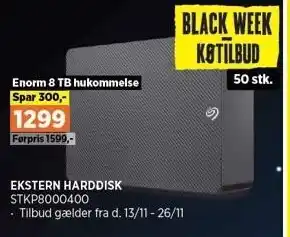 Power Ekstern harddisk tilbud