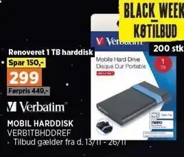 Power Mobil harddisk tilbud