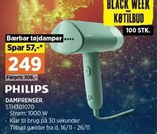 Power Damprenser tilbud