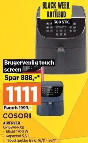 Power Airfryer tilbud