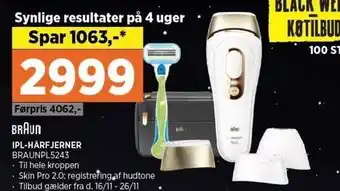 Power Ipl-hårfjerner tilbud