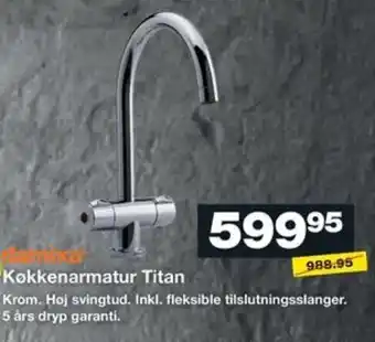 Køkkenarmatur Titan