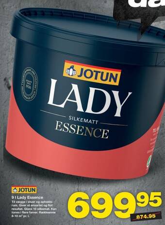 Bauhaus JOTUN 9 l. Lady Essence tilbud