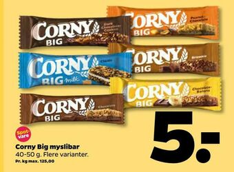 Netto Corny Big myslibar tilbud