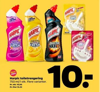 Netto Harpic toiletrengøring tilbud