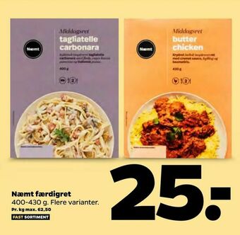 Netto Næmt færdigret tilbud
