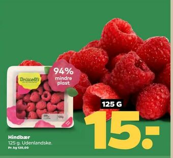 Netto Hindbær tilbud
