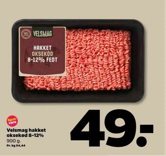 Netto Velsmag hakket oksekød 8-12% tilbud