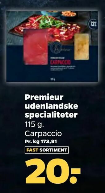 Netto Premieur udenlandske specialiteter tilbud