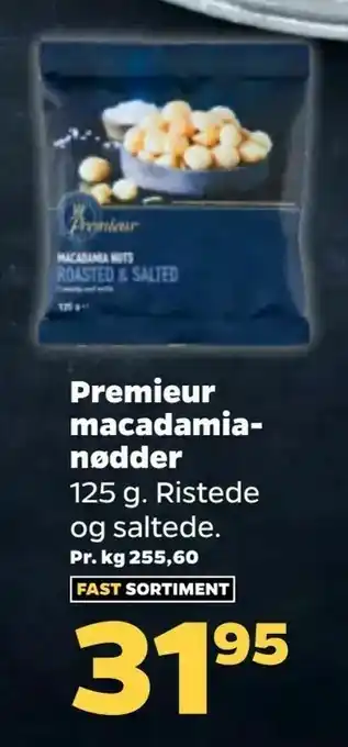 Netto Premieur macadamianødder tilbud
