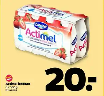 Actimel jordbær