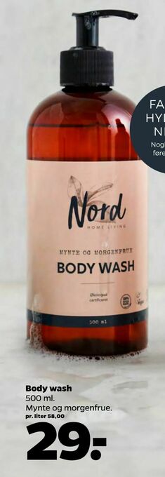 Netto Body wash tilbud