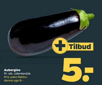 Netto Aubergine tilbud