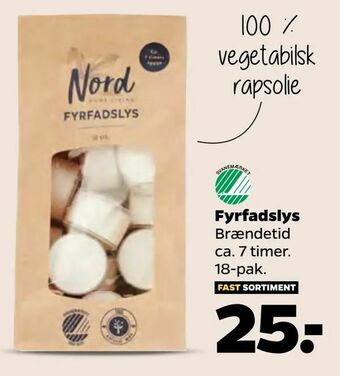 Netto Fyrfadslys tilbud