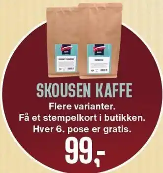 Skousen kaffe