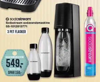 Skousen Sodastream sodavandsmaskine tilbud