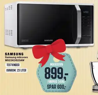Skousen Samsung mikroovn tilbud