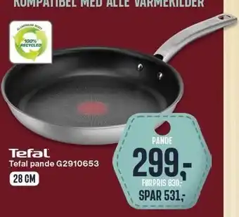 Skousen Tefal pande tilbud