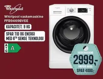 Skousen Whirlpool vaskemaskine ffb9469bvee tilbud