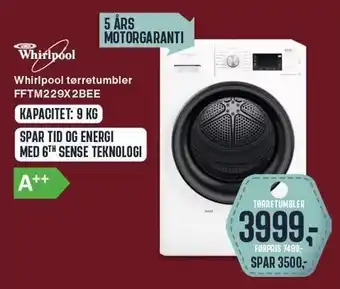 Skousen Whirlpool tørretumbler tilbud