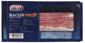 Bacon i skiver, 100 g