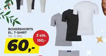 Dansk Outlet Boxershorts el. t-shirt tilbud