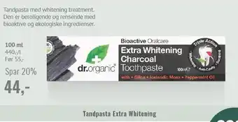 Tandpasta extra whitening