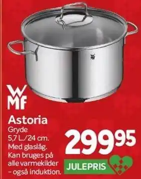 Din Isenkræmmer Wmf astoria tilbud