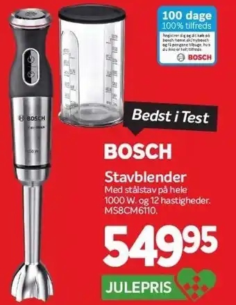 Din Isenkræmmer Bosch stavblender tilbud