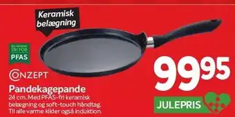 Din Isenkræmmer Conzept pandekagepande tilbud