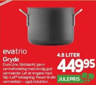 Din Isenkræmmer Eva trio gryde tilbud