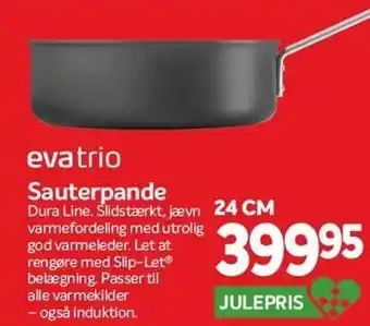 Din Isenkræmmer Eva trio sauterpande tilbud