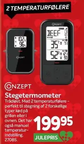Din Isenkræmmer Conzept stegetermometer tilbud