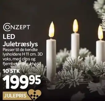 Din Isenkræmmer Conzept led juletræslys tilbud