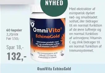 Din Lokale Helsekost Omnivita echinagold tilbud