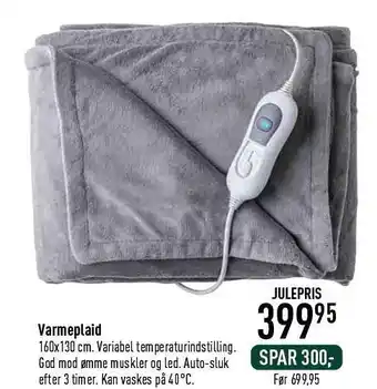 Imerco Varmeplaid tilbud