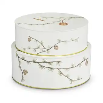 Kop & Kande Hammershøi christmas kagedåse 2 stk tilbud