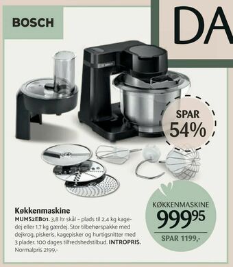 Kop & Kande Køkkenmaskine tilbud