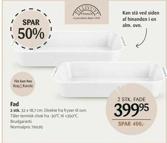 Kop & Kande Fad tilbud
